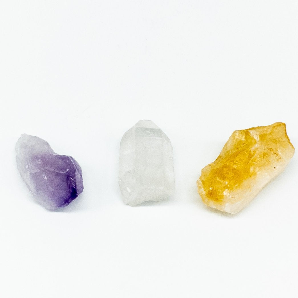 Set de Cristales Energéticos para claridad interior.