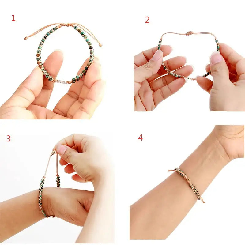 Pulsera de Cuerda AMOR